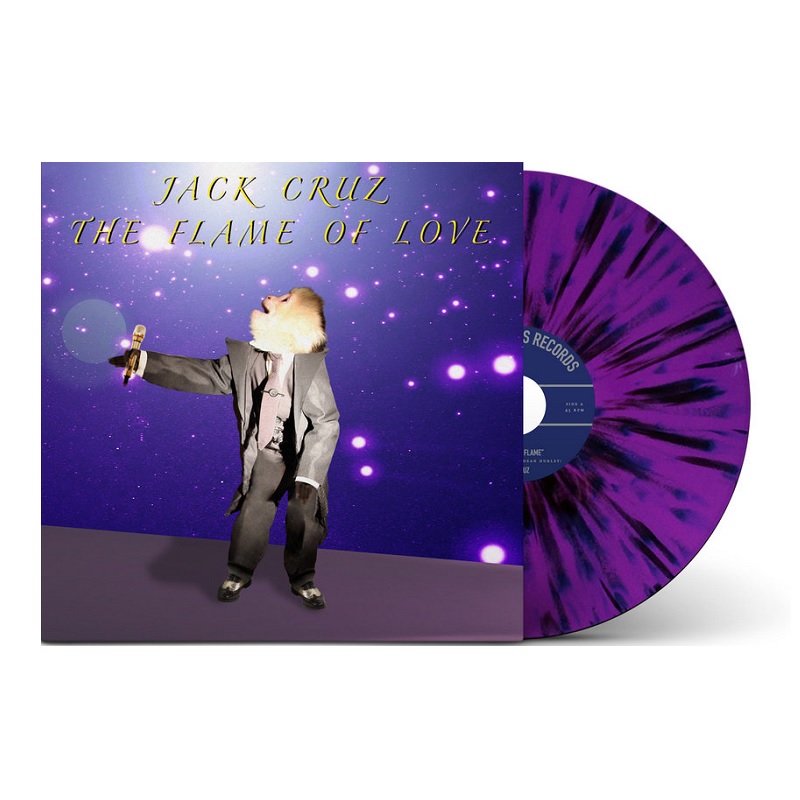 데이빗 린치 &amp; 잭 크루즈 David Lynch &amp; Jack Cruz - The Flame of Love (7inch Purple Vinyl)