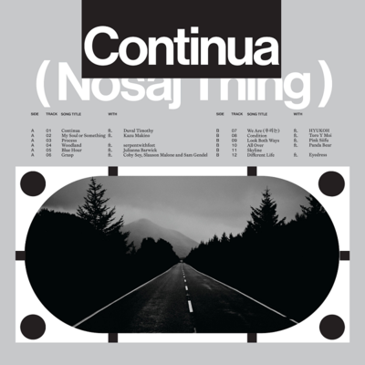 노서치 씽 Nosaj Thing - Continua (Clear LP)